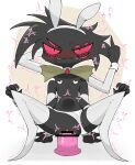 2026 4_arms abdominal_bulge andromorph andromorph_anthro andromorph_penetrated angry anthro anthro_penetrated arachnid arackniss_(hazbin_hotel) arm_support armwear arthropod backward_arm_support biped blush bodily_fluids cel_shading censor_bar censored censored_genitalia censored_vulva clenched_teeth clothing clothing_aside cross-popping_vein cuffs_(clothing) digital_drawing_(artwork) digital_media_(artwork) dildo dildo_in_vagina dildo_insertion dildo_sitting fake_ears fake_rabbit_ears front_view gesture hand_gesture hazbin_hotel hellaverse hi_res intersex intersex_anthro intersex_penetrated legwear looking_at_viewer middle_finger mostly_nude mostly_nude_andromorph mostly_nude_anthro multi_arm multi_eye multi_limb omnivore_(artist) panties panties_aside pasties penetration plantigrade red_eyes sex_toy sex_toy_in_vagina sex_toy_insertion shaded simple_background slim slim_andromorph slim_anthro solo spider stockings tears teeth underwear underwear_aside vaginal vaginal_penetration white_background