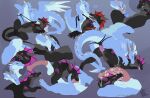 animal_genitalia animal_penis balls bdsm black_body black_scales blue_body blue_fur blush bodily_fluids bondage bound claws collar cum cum_in_mouth cum_inside cum_on_penis cunnilingus dialogue dragon english_text equine_genitalia equine_penis female female/female female_feral feral feral_on_feral frill_(anatomy) fur furred_dragon furred_scalie genital_fluids genitals group hi_res horn hybrid_genitalia hybrid_penis knot knotted_equine_penis knotted_penis kuribon leash leashed_collar licking male male/female male_feral markings mythological_creature mythological_scalie mythology oral oral_penetration penetration penile penis penis_lick scales scalie sex sex_toy sharp_teeth sibling_(lore) simple_background snout strapon teeth text tongue tongue_out trio twins_(lore) vaginal vaginal_penetration vibrator vulva wand_vibrator wings zeph_(nightfire_zephyr) zephy_(nightfire_zephyr)