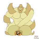 1:1 animal_humanoid annoyed antennae_(anatomy) anthro arm_spikes arthropod arthropod_humanoid balls beetle big_balls big_muscles big_penis bodily_fluids charn_the_tiger_(charn) cheesecake_(joyhouser) duo extreme_size_difference felid fingering flaccid genital_fluids genitals glans hi_res holding_penis horn huge_balls huge_muscles huge_penis humanoid humanoid_genitalia humanoid_penis hyper hyper_balls hyper_genitalia hyper_penis insect insect_humanoid joyhouser macro male mammal muscular pantherine penis pinned_by_balls precum shoulder_spikes simple_background size_difference smile smiling_at_another spikes spikes_(anatomy) tiger under_balls urethral urethral_fingering wrinkled_balls yellow_body