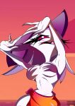 2026 4_fingers anthro artist_name avian avian_demon beak big_breasts big_eyes biped bird bird_demon black_eyebrows bottomwear breasts breasts_apart chest_tuft clothed clothing curved_eyebrows demon digital_drawing_(artwork) digital_media_(artwork) extended_arms eye_markings eyebrows eyelashes eyeshadow feather_tuft feathers female fingers frown glistening glistening_bottomwear glistening_clothing glistening_sarong half-closed_eyes hat head_markings head_turned headgear headwear hellaverse helluva_boss hi_res humanoid_hands iris light_body light_feathers light_markings long_eyebrows long_eyelashes looking_up makeup markings mature_anthro mature_female meme multicolored_body multicolored_bottomwear multicolored_clothing multicolored_feathers multicolored_sarong narrowed_eyes no_pupils non-mammal_breasts open_frown open_mouth owl owl_demon pink_eyeshadow pink_sclera pose purple_beak purple_body purple_clothing purple_feathers purple_hat purple_headwear purple_markings purple_sun_hat red_tongue screencap screencap_background shadow shadow_hands_challenge shiro_tski solo standing stella_(helluva_boss) sun_hat text thick_eyelashes three-quarter_view tongue topless topless_anthro topless_female tuft two_tone_body two_tone_feathers white_body white_breasts white_eyes white_feathers wide_hipped_anthro wide_hipped_female wide_hips