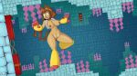 16:9 2026 armor breasts brown_body brown_fur brown_hair brown_tail clothing digital_drawing_(artwork) digital_media_(artwork) domestic_cat felid feline felis female fur gameoverse gauntlets gauntlets_(weapon) glitch_productions gloves goggles_on_face hair handwear hi_res kit_bodega mammal nipples nude nude_female seaweed shaded_background stogiegoatarts stone_wall swimwear tail underwater video_game_reference wall_(structure) water widescreen