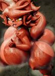 3d_(artwork) animatronic anthro areola big_breasts big_butt bodily_fluids breasts butt canid canine digital_media_(artwork) female fexa_(cryptiacurves) five_nights_at_freddy's fox foxy_(fnaf) fredina's_nightclub fur gold_(metal) gold_tooth huge_breasts huge_butt hyper hyper_breasts machine mammal musk nipples nude open_mouth pupils red_body red_fur rmb_studios robot scottgames slit_pupils solo sweat sweaty_body tail yellow_eyes