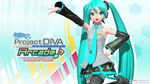  hatsune_miku headphones project_diva tagme thighhighs vocaloid wallpaper 