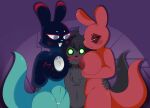 anthro areola artificer_(rain_world) big_breasts black_nose blue_body blush bodily_fluids breasts canid canine digital_media_(artwork) dominant dominant_female duo e-01 eye_scar facial_scar fangs female fox fur genitals green_eyes hair head_between_breasts hi_res huge_breasts inv_(rain_world) larger_female male male/female mammal mature_female multicolored_body natural_breasts nipples nude orgasm_face rain_world red_body red_nipples scar simple_background size_difference slightly_chubby slightly_chubby_female slugcat smaller_male smile sweat sweaty_breasts tail teal_body teeth videocult vulva white_body white_nipples