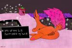 3:2 animal_genitalia animal_vulva canid canine canine_genitalia canine_vulva darkner deltarune female feral fox genitals hi_res mammal netskie solo undertale_(series) vulva yso