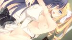  1boy 1girl arm_around_chest arms_around_neck back_bow back_double_bow black_bow blonde_hair blue_eyes blue_hair blush bow breasts censored chair clothed_male_nude_female completely_nude crossdressing crossdressing_(mtf) dutch_angle faceless faceless_male game_asset grey_bow hair_bow hair_intakes hairband half-closed_eyes hetero indoors juliet_sleeves kiss kokura_asahi long_hair long_sleeves looking_at_another medium_breasts mosaic_censoring nipples non-web_source nose_blush nude official_art open_mouth plaid_bow plaid_clothes puffy_sleeves school_uniform self-datamine sex sitting sitting_on_lap sitting_on_person spread_legs straddling suzuhira_hiro sweatdrop tongue tongue_out trap tsuki_ni_yorisou_otome_no_sahou twintails upright_straddle ursule_fleur_jeanmaire white_bow white_hairband 