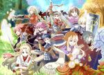  5boys 5girls aiming_up alchemist_(sekaiju) alchemist_4_(sekaiju) armor arrow_(projectile) axe bard_(sekaiju) bard_1_(sekaiju) bell blonde_hair bow_(weapon) braid breasts bushidou_(sekaiju) bushidou_4_(sekaiju) clenched_teeth commentary_request cowbell curse_maker curse_maker_3 dark_hunter_(sekaiju) dark_hunter_4 drill_hair fur_trim gauntlets green_hair holding holding_arrow holding_axe holding_bow_(weapon) holding_lute holding_sword holding_weapon holding_whip japanese_clothes kimono long_hair looking_at_viewer medic_(sekaiju) medic_4_(sekaiju) midriff multiple_boys multiple_girls murach orange_hair paladin_(sekaiju) paladin_1_(sekaiju) pink_kimono profile ranger_(sekaiju) ranger_1_(sekaiju) red_hair sekaiju_no_meikyuu sekaiju_no_meikyuu_1 short_hair single_braid small_breasts spiked_hair sword swordsman_(sekaiju) swordsman_1_(sekaiju) swordsman_2_(sekaiju) teeth twin_drills upper_teeth_only weapon whip 