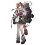  1girl ahoge animal_ear_fluff animal_ears arknights backpack bag bahao_diqiu bandaid bandaid_on_knee bandaid_on_leg bare_legs bare_shoulders black_bag black_gloves black_jacket black_socks boots braid brown_hair bug cable closed_mouth detached_sleeves dragonfly drone freckles frilled_skirt frills full_body game_asset gloves grey_eyes grey_skirt hair_between_eyes hair_intakes hair_ornament hairclip holding holding_staff id_card jacket lantern lightning_bolt_hair_ornament lightning_bolt_symbol long_hair looking_at_viewer messy_hair multicolored_gloves multicolored_hair multicolored_jacket non-web_source official_art pink_gloves raccoon_ears raccoon_girl raccoon_tail radio_antenna shorts shoulder_bag simple_background skirt sleeping_bag sleeveless sleeveless_jacket socks solo staff standing tachi-e tail tail_strap tassel thick_eyebrows timeslot_(arknights) transparent_background twin_braids two-tone_gloves two-tone_hair two-tone_jacket wavy_mouth white_boots white_hair white_jacket white_shorts white_sleeves 