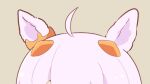  1girl ahoge animal_ears biwa_hayahide_(umamusume) commentary_request gomashio_(goma_feet) grey_background horse_ears horse_girl pink_hair simple_background solo umamusume 