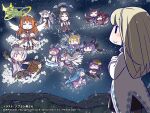  >_< 1boy 6+girls alucard_lore animal_ear_headwear animal_ears artist_name bastet_lore black_gloves black_hair black_hat black_skirt black_thighhighs blue_dress blue_hair blue_hat book boots bow buch_alma captain_kid_lore cat_ears cat_tail chibi chibi_only copyright_logo copyright_notice dr._iris dress drill_hair emil_chronicle_online gloves hair_bow halo hat head_wings horns innertube jacket kiyohime_lore le_fay_lore logo long_hair lorelei_lore lucifero_lore mask mask_on_head mephistopheles_lore merfolk mermaid monster_girl multiple_girls necktie night nobuyoshi-zamurai official_alternate_costume official_art open_mouth orange_hair paracelsus_lore pink_hair purple_hair purple_jacket purple_necktie red_bow skirt star_(symbol) stella_lore swim_ring tail tamamo_lore thighhighs twin_drills werewolf_lore white_boots white_hair white_jacket white_thighhighs white_wings wings 
