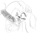  black_and_white cum disembodied_penis equine erection female flutterbat_(mlp) fluttershy_(mlp) friendship_is_magic greyscale horse human humanoid_penis interspecies male mammal monochrome my_little_pony open_mouth oral pegasus penis pony wings zev 