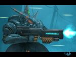  artist_name beam_rifle bottoms1237 commentary_request dark energy_gun firing glowing glowing_weapon gun highres holding holding_gun holding_weapon joints letterboxed mecha night no_humans original power_lines projectile_trail rifle robot robot_joints science_fiction utility_pole weapon 