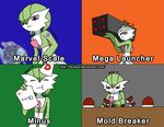  eyes_closed female fish gardevoir harijizo marine math missile_launcher nintendo pok&#233;mon pok&eacute;mon red_eyes text video_games 