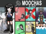  1girl bangs black_eyes black_hair blue_eyes blush_stickers boomerang captain_pucchiine_hookook_ii chibi-robo_(towelket) commentary_request constricted_pupils cow crossover dual_persona final_smash flag gauntlets glowing hat heart highres moochasu mr._game_&amp;_watch open_mouth outline punching screw shan_grila shoes shorts silhouette smile smoke socks spinning super_smash_bros. symbol throwing towelket_wo_mou_ichido towelket_wo_mou_ichido_1 towelket_wo_mou_ichido_4/umi translation_request ushi-chan_(towelket) water white_hair wood zoom_layer 