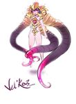  allison_chan banned_artist league_of_legends purple_hair red_eyes solo tentacles vel'koz 