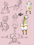  anthro avian big_butt bird butt drooling eyes_closed feathers flaccid fur furry-specific_piercing furry_specific_piercing girly hair humanoid_penis looking_at_viewer looking_back male navel nude one_eye_closed open_mouth penis piercing pose prince_(character) saliva smile solo spread_legs spreading stretching tan_fur thick_thighs thighs uncut white_fur wide_hips wink wolflance 