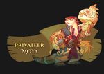  dagger dawngate ear_piercing eel jewelry mammal moya_(dawngate) mustelid otter piercing pirate privateer wallpaper waystone_games weapon 