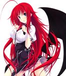  1girl absurdres breasts high_school_dxd highres large_breasts long_hair miyama-zero official_art red_hair rias_gremory solo 