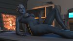  alien asari blue_skin breasts dickgirl erection female hi_res humanoid intersex liara_t&#039;soni liara_t'soni maggott-tron mass_effect nipples penis 