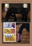  animal_genitalia balls breast_fondling chest_tuft claws digimon elbow_gloves equine female feral flaccid fondling fur gloves half-erect hooves horse horsecock male mammal masturbation nude penis pussy pussy_juice renamon shirekhan straight tuft 