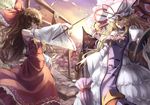  hakurei_reimu kamisa torii touhou yakumo_yukari 