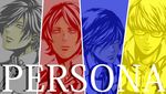  bad_id bad_pixiv_id column_lineup male_focus multiple_boys multiple_monochrome narukami_yuu persona persona_1 persona_2 persona_3 persona_4 sobe_(tokimekashi) suou_tatsuya toudou_naoya yuuki_makoto 