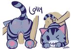  animal_crossing anthro anthro_on_feral anus bestiality cat feline female feral human interspecies lolly_(animal_crossing) male mammal nintendo puddle_(artist) pussy vaginal video_games 