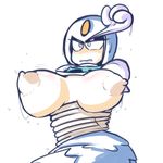  big_breasts blush breasts captured erect_nipples female fupoo huge_breasts machine mechanical mega_man_(series) nipples robot rope solo splash_woman 