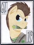  cardstock clubs doctor_whooves_(mlp) equine friendship_is_magic hair horse male mammal my_little_pony playing_card pony ten the1king 