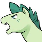  angry crossbreed cutie_mark dragon equine friendship_is_magic horse kilala97 kirin male mammal my_little_pony original_character pony turquoise_blitz 