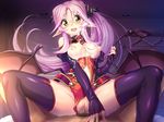  1girl aozora_stripe astronauts blush breasts censored cum demon_girl demon_tail demon_wings elbow_gloves facial game_cg gloves long_hair mizutani_sakura nipples open_mouth penis pink_hair piromizu pointy_ears pov purple_legwear purple_thighhighs sex spread_wings succubus tail thighhighs vaginal wings yellow_eyes 