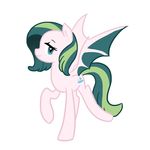  crossbreed equine female hybrid kilala97 kirin mammal my_little_pony original_character smile wings 