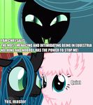  changeling equine fluffle_puff_(mlp) friendship_is_magic horse mammal my_little_pony pony queen_chrysalis_(mlp) smile 