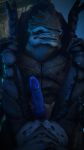  absurd_res alien alien_penis anal anal_penetration balls_deep eyes_closed hi_res krogan looking_pleasured male male/male mass_effect penetration penis precum rooking scales turian video_games 