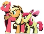  apple_bloom_(mlp) applejack_(mlp) arby-works big_macintosh_(mlp) brother cub cutie_mark equine female feral freckles friendship_is_magic group horse male mammal my_little_pony pha_channel plain_background pony sibling sisters smile transparent_background young 