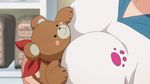  1girl animated animated_gif breasts huge_breasts kushiya_inaho maken-ki! screencap 
