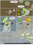  clothing comic english_text female forest goblin goblins magic male old outside text thunt tree weapon webcomic 