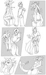  breasts comic female fursuit human male mammal masturbation monochrome mxl okpc163 panting pussy suit transformation zipper 