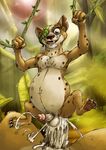  abs anal anal_penetration anthro balls biceps big_muscles big_penis buck_(ice_age) bush cervine claws cum cum_explosion cum_inflation cum_inside cum_on_chest cumshot diego_(ice_age) erection excessive_cum fangs feline fur furryrevolution gay grass hands-free ice_age ice_age_3 inflation male mammal muscles mustelid nipples nude one_eye_closed orgasm pecs penetration penis saber_tooth_tiger sex size_difference small_dom_big_sub smile teeth tiger tongue tree weasel 