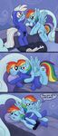  balls bed breasts comic cutie_mark dhey equine erection female flaccid friendship_is_magic magic male mammal my_little_pony original_character pegasus penis potion rainbow_dash_(mlp) royal_guard smudge_proof teats transformation wings 