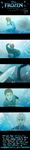  blue_eyes comic crossover crying elsa_(frozen) frozen_(disney) hans_(frozen) jack_frost_(rise_of_the_guardians) rise_of_the_guardians snow staff sword tears weapon white_hair wind 