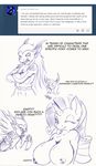  angry anthro anthrofied breasts clothing dialog english_text equine female fire_eclipse folded_arms friendship_is_magic group hair horn horse male mammal my_little_pony nipples open_mouth original_character pony rarity_(mlp) suirano text tongue tongue_out tumblr unicorn 