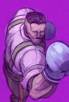  boxing_gloves dudley facial_hair fighting_stance male_focus mustache solo street_fighter tsukumo 