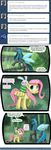  changeling comic english_text equine female fluttershy_(mlp) friendship_is_magic horn mammal my_little_pony pablofiorentino pegasus queen_chrysalis_(mlp) text trapped tumblr wings 
