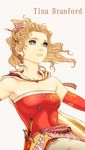  bad_id bad_pixiv_id blonde_hair blue_eyes cape character_name cs-zero detached_sleeves dissidia_final_fantasy dress earrings final_fantasy final_fantasy_vi gloves highres jewelry pantyhose ponytail ribbon solo sword tina_branford weapon 