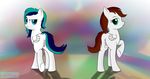  abstract_background absurd_res artistic_background balls blue_eyes dickgirl draw_light draw_light_shine equine female fur green_eyes herm hi_res horse intersex le_poney mammal my_little_pony original_character pony pussy summer_drops watermark white_fur wings 