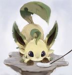  cat_teaser gen_4_pokemon leafeon no_humans paprika_shikiso pokemon pokemon_(creature) tail 