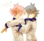  bad_id bad_pixiv_id blue_hair brothers copyright_name fubuki_atsuya fubuki_shirou hakuren hand_on_another's_face head_to_head hug iko_(i-my-16) inazuma_eleven inazuma_eleven_(series) looking_at_another male_focus multiple_boys red_hair siblings twins 