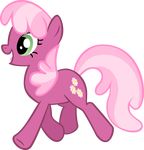 alpha_channel cheerilee_(mlp) chromadancer cutie_mark equine female feral friendship_is_magic fur green_eyes hair hi_res horse mammal my_little_pony open_mouth pink_hair plain_background pony purple_fur smile solo tongue transparent_background two_tone_hair walking 