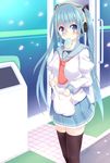  atuuy hatsune_miku tagme thighhighs vocaloid 
